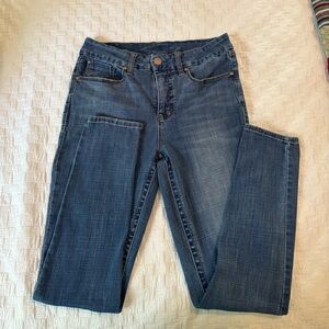 Seven7 Women's Medium Wash Skinny Blue Jeans